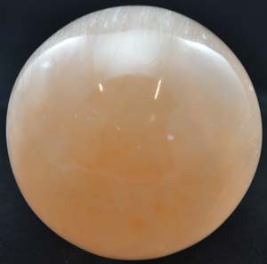 2\"- 3\" Orange Selenite crystal ball