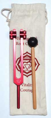 8 1/2\" Root (red) tuning fork