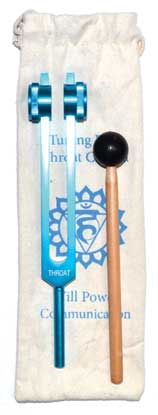 8 1/2\" Throat (light blue) tuning fork