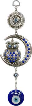 Owl Evil Eye wall hanging