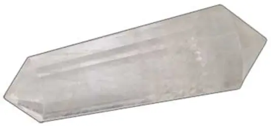 Double Terminated Quartz Point 2\" 16 faceted