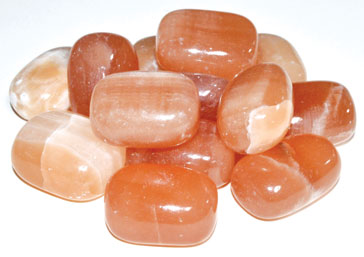 1 lb Honey Calcite tumbled stones - Click Image to Close
