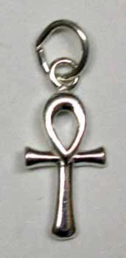 Ankh sterling silver 1/2\" x 5/8\"