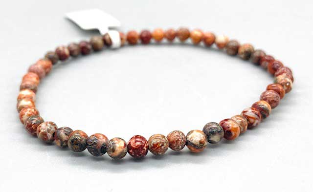 4mm Jasper, Brecciated - Click Image to Close