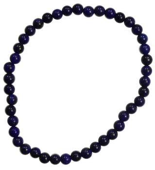 4mm Lapis stretch - Click Image to Close