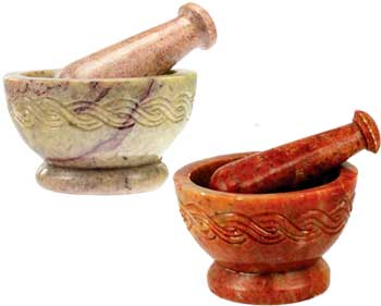 Celtic Mortar and Pestle Set - Click Image to Close