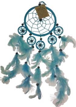 5\" Light Blue dream catcher