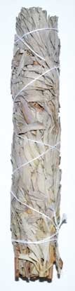 9\" White Sage smudge stick