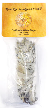 California White Sage smudge 3"