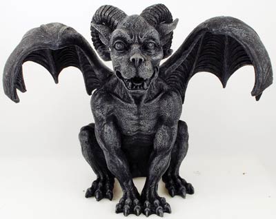 Ram Horned Gargoyle 6\"