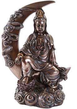 8 1/4" Kuan Yin - Click Image to Close