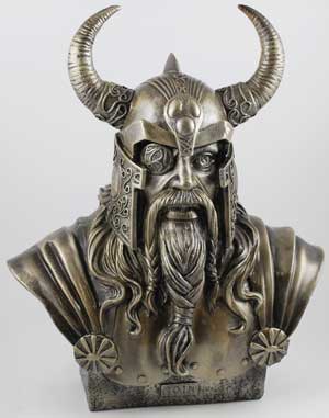 Odin Bust 14\"