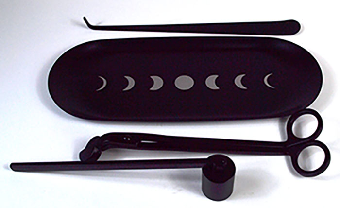 Candle Accessories Set moon phase - Click Image to Close