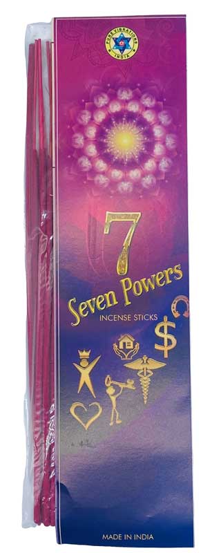 20 7 Powers incense sticks pure vibrations