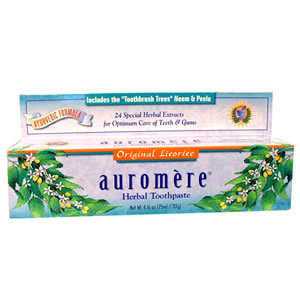 Auromere Classic Toothpaste - Click Image to Close