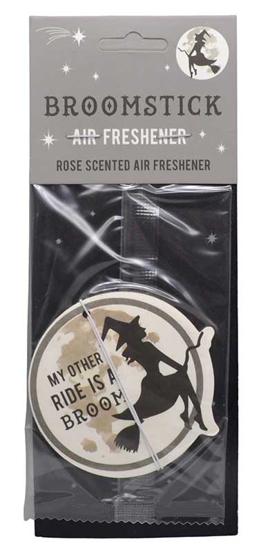 (set of 6) Broomstick air freshener