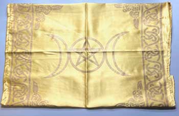 21" x 21" Green altar cloth