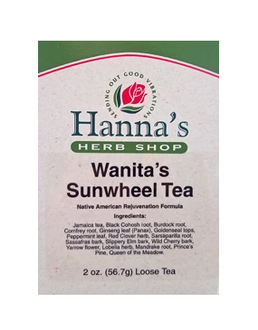 Wanita's Sunwheel Tea - Click Image to Close